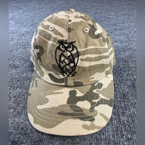 Camouflage Owl Embroidered Hat Men’s